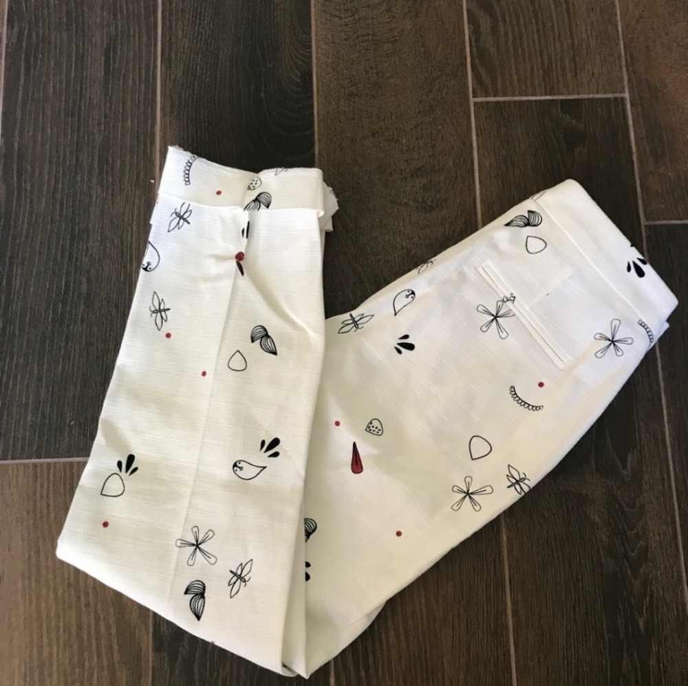 Zara printed trousers